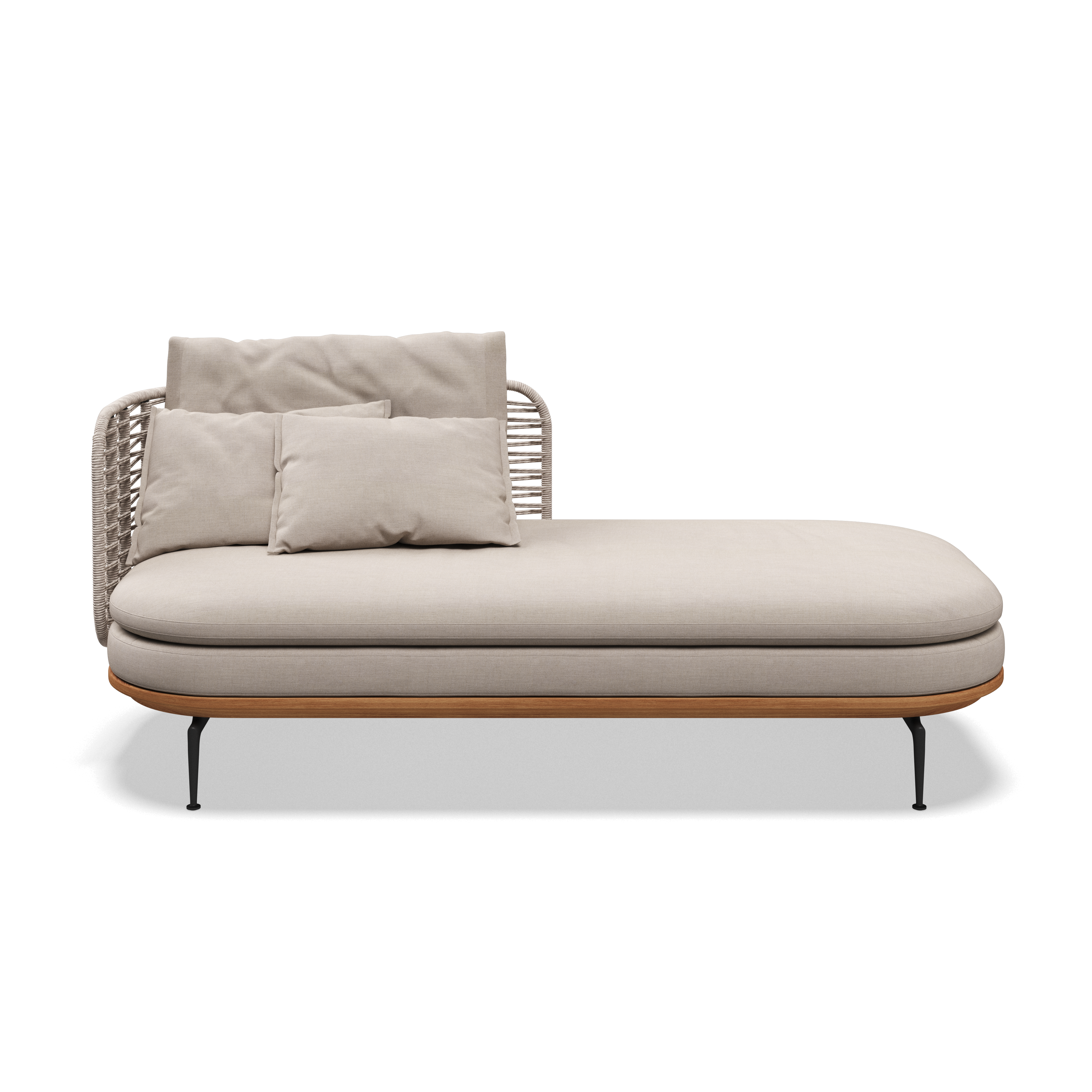 Gloster Mistral Low Back Chaise Loungers