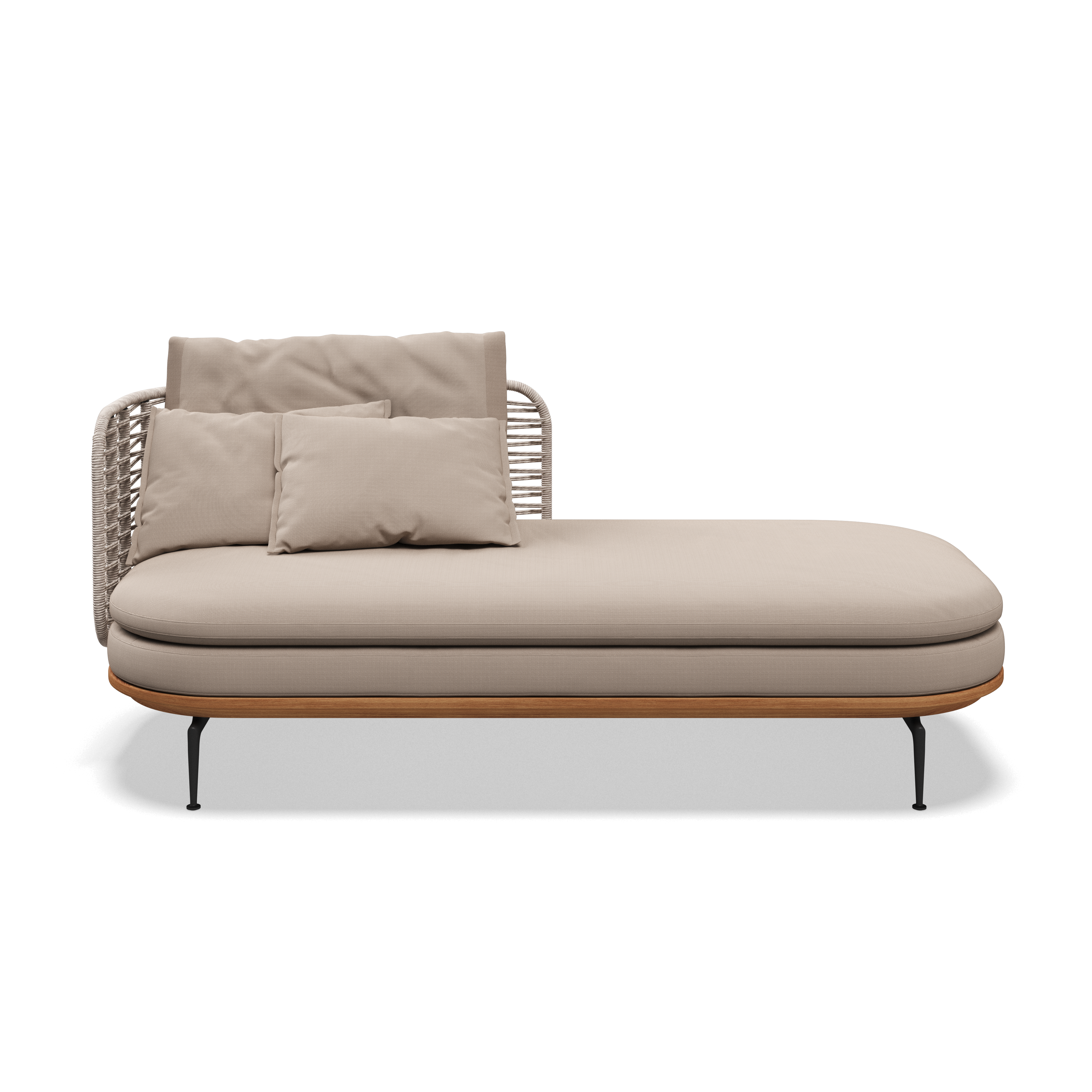 Gloster Mistral Low Back Chaise Loungers
