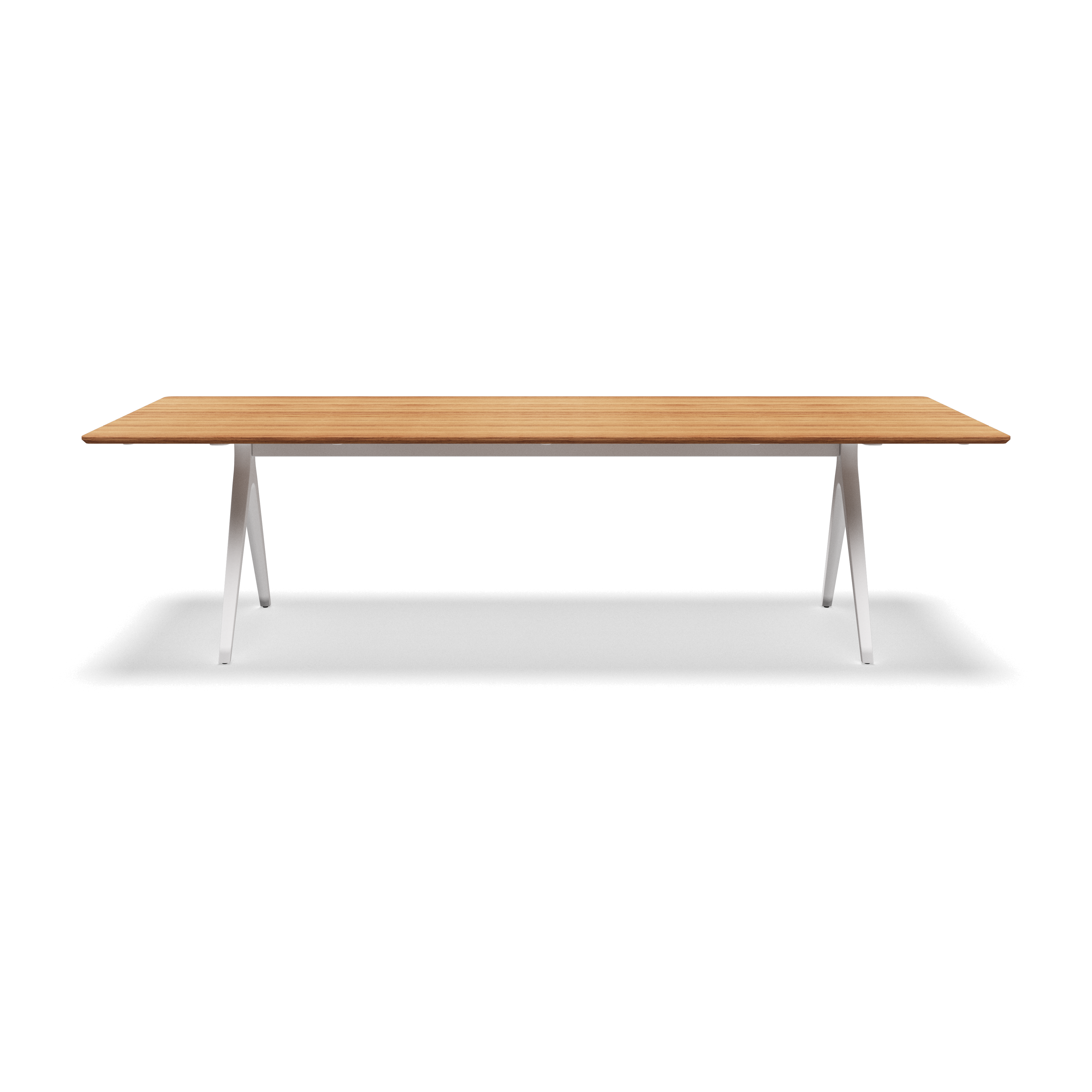 Gloster Split 280cm Dining Table with Teak Top