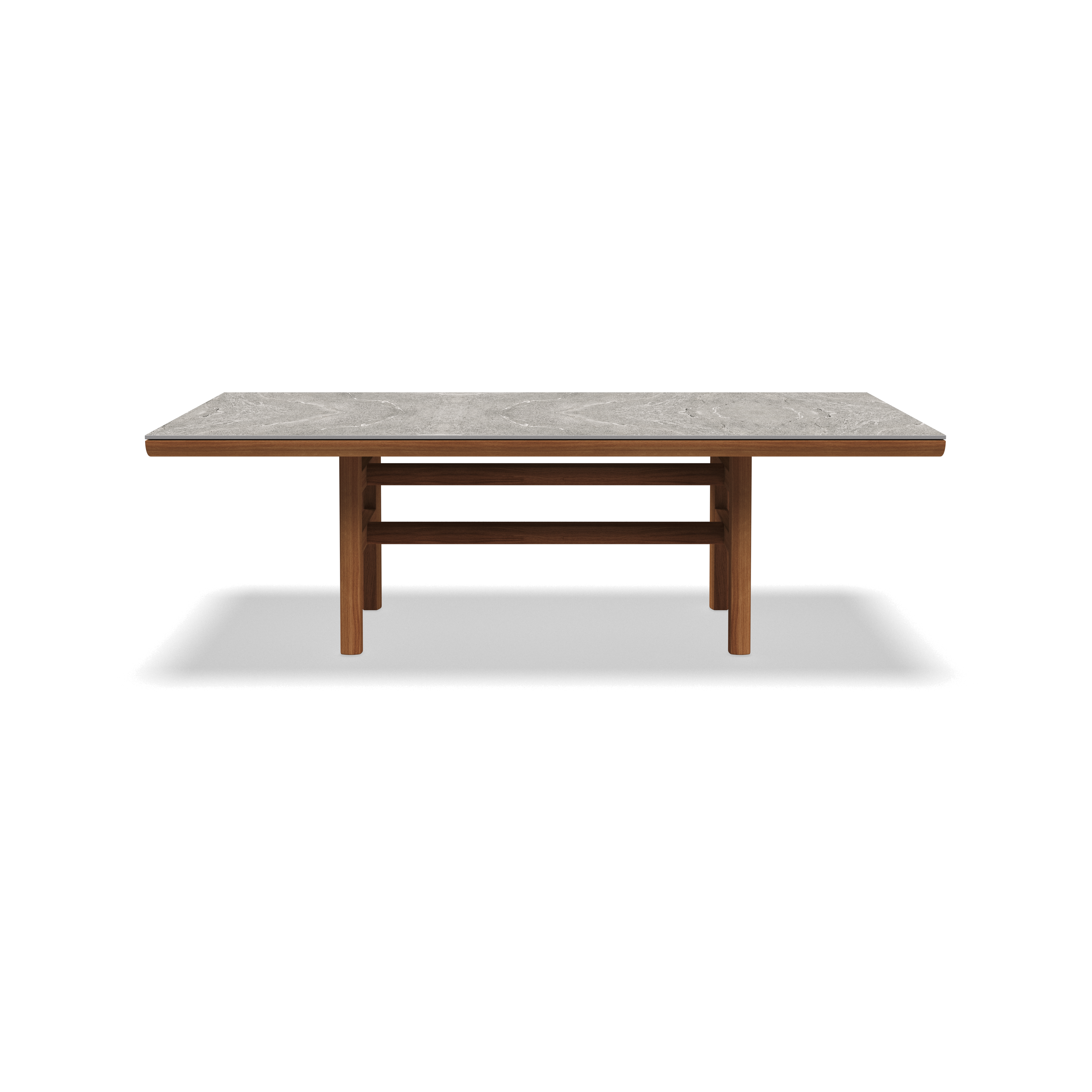 Gloster Rail Teak 240cm Dining Table