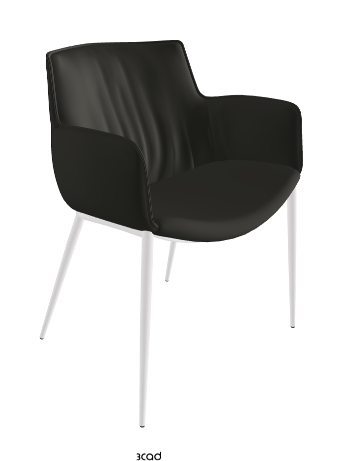 Rhonda Dining Armchair_Pearl Embossed_Synthetic Leather_London