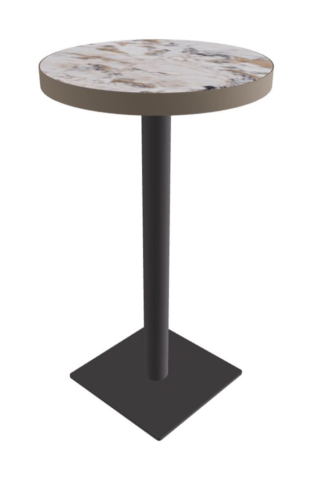 Diameter 60 x Height 105 cm_Makalu_Graphite Embossed_Titanium Embossed