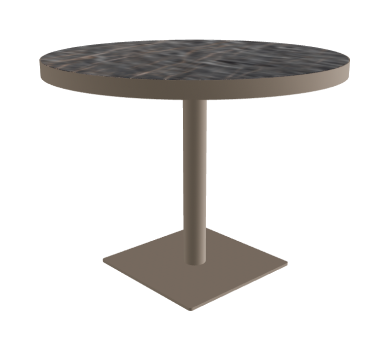 Diameter 99 x Height 75 cm_Matt Portoro_Titanium Embossed_Titanium Embossed
