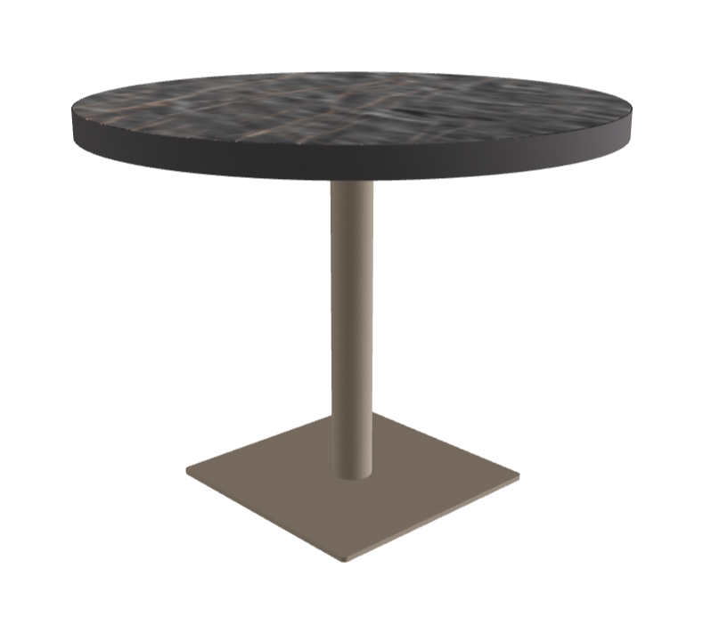 Diameter 99 x Height 75 cm_Matt Portoro_Titanium Embossed_Graphite Embossed