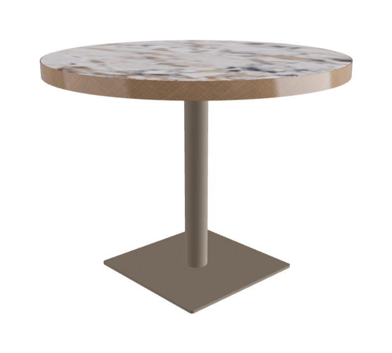 Diameter 99 x Height 75 cm_Makalu_Titanium Embossed_Brushed Bronze