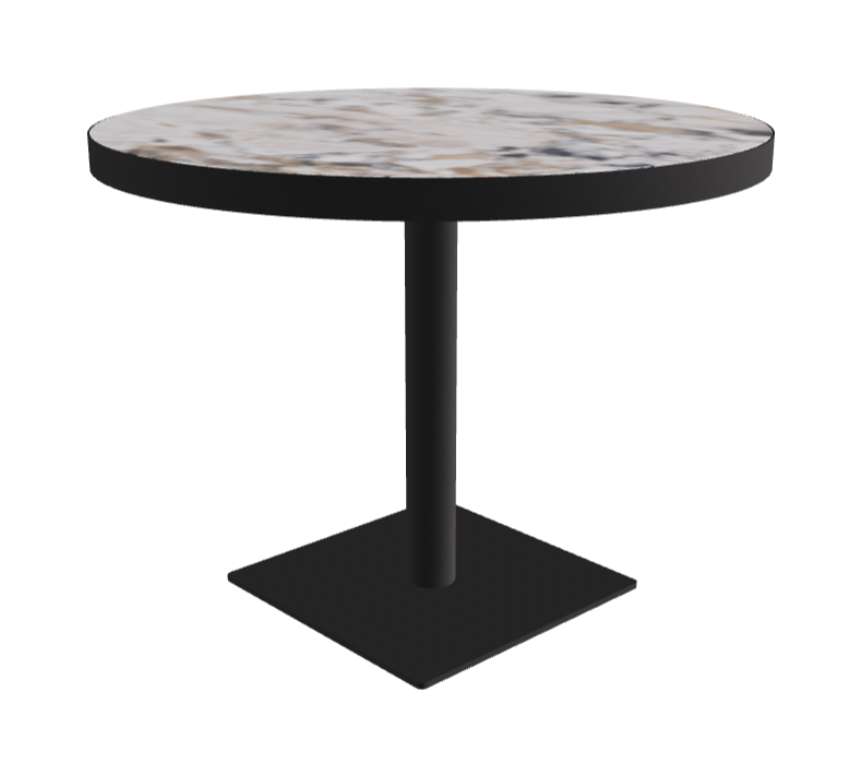 Diameter 99 x Height 75 cm_Makalu_Black Embossed_Black Embossed