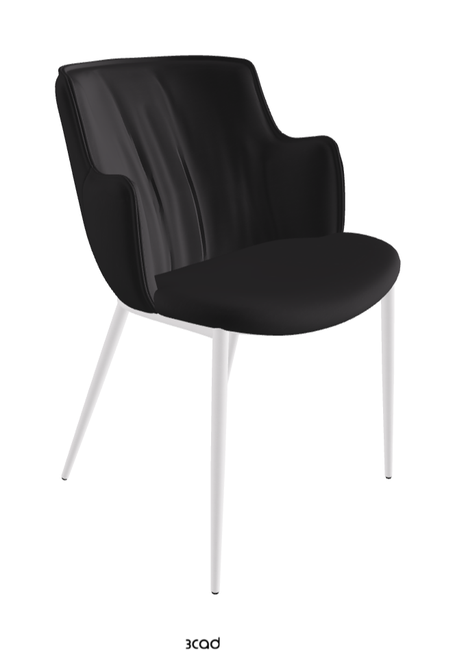 Rihanna ML Dining Armchair_Pearl Embossed_Glove Soft Leather_Hornet