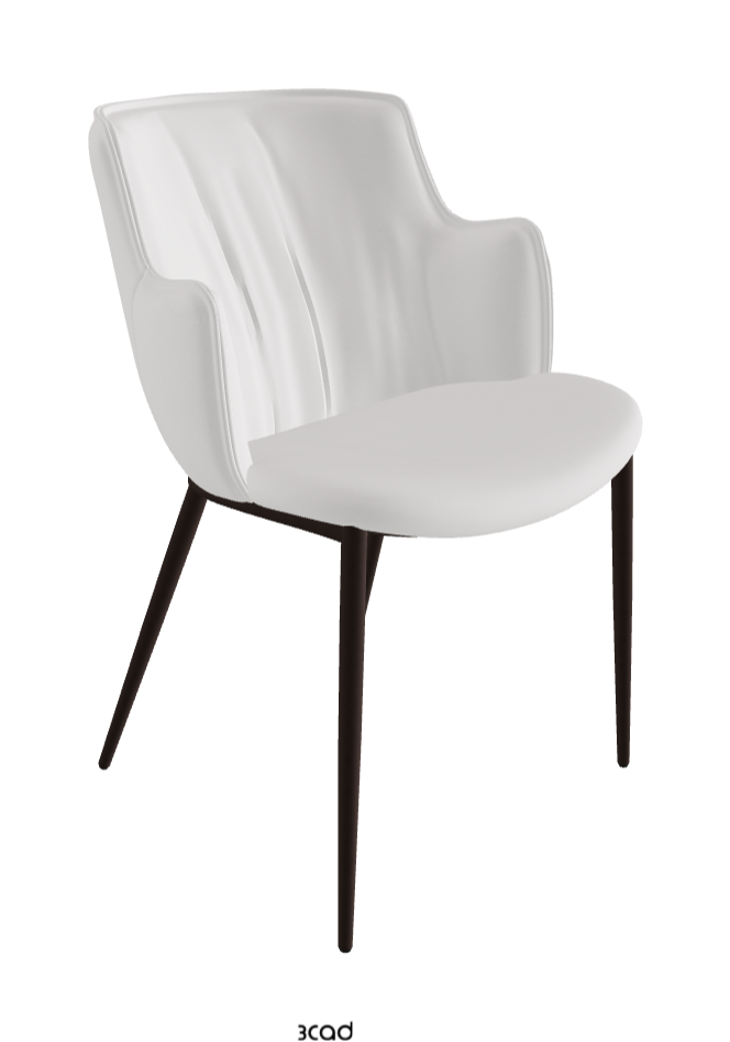 Rihanna ML Dining Armchair_Bronze Embossed_Soft Leather_Canova