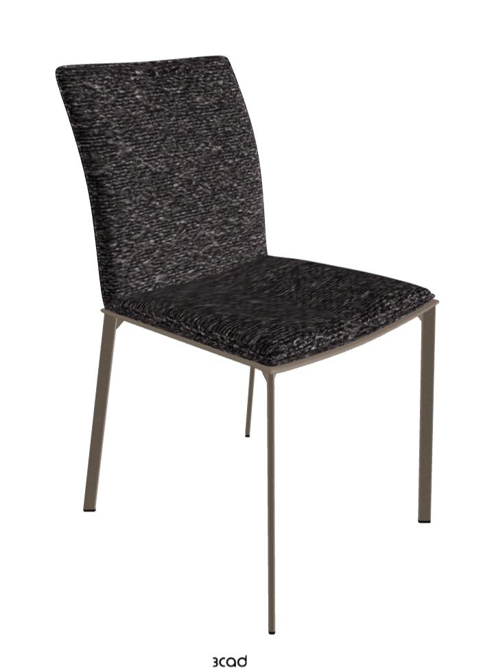 Rita Dining Chair_Titanium Embossed_Fabric_B246