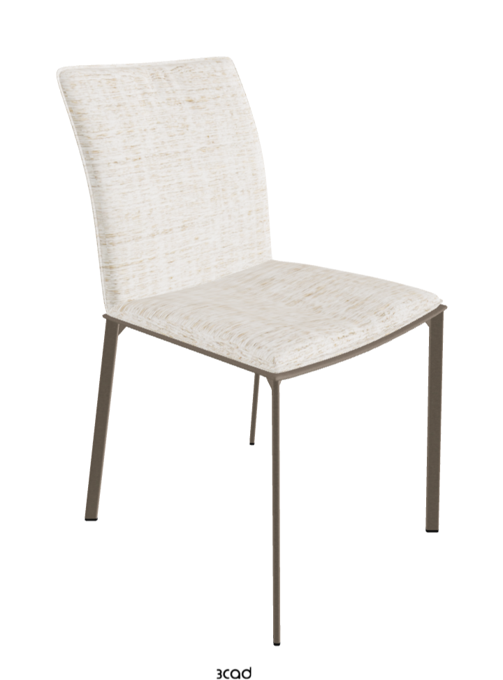 Rita Dining Chair_Titanium Embossed_Fabric_B610