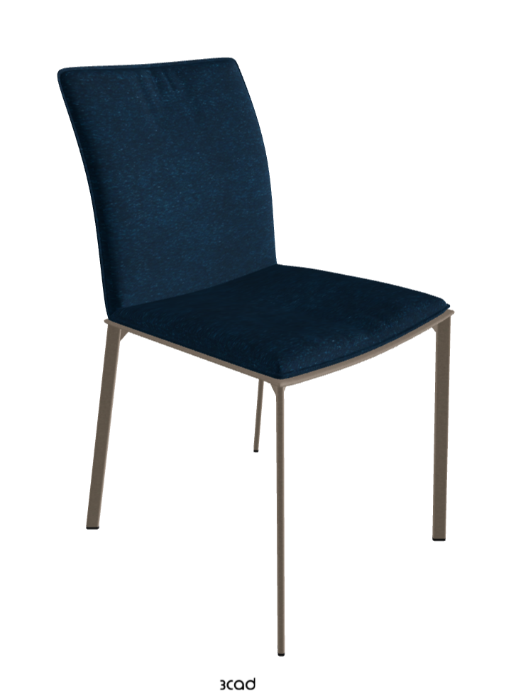 Rita Dining Chair_Titanium Embossed_Fabric_B929