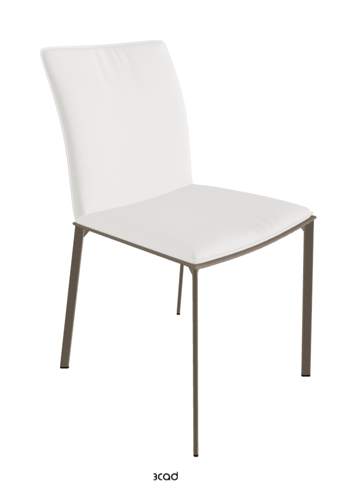 Rita Dining Chair_Titanium Embossed_Soft Leather_Palladio