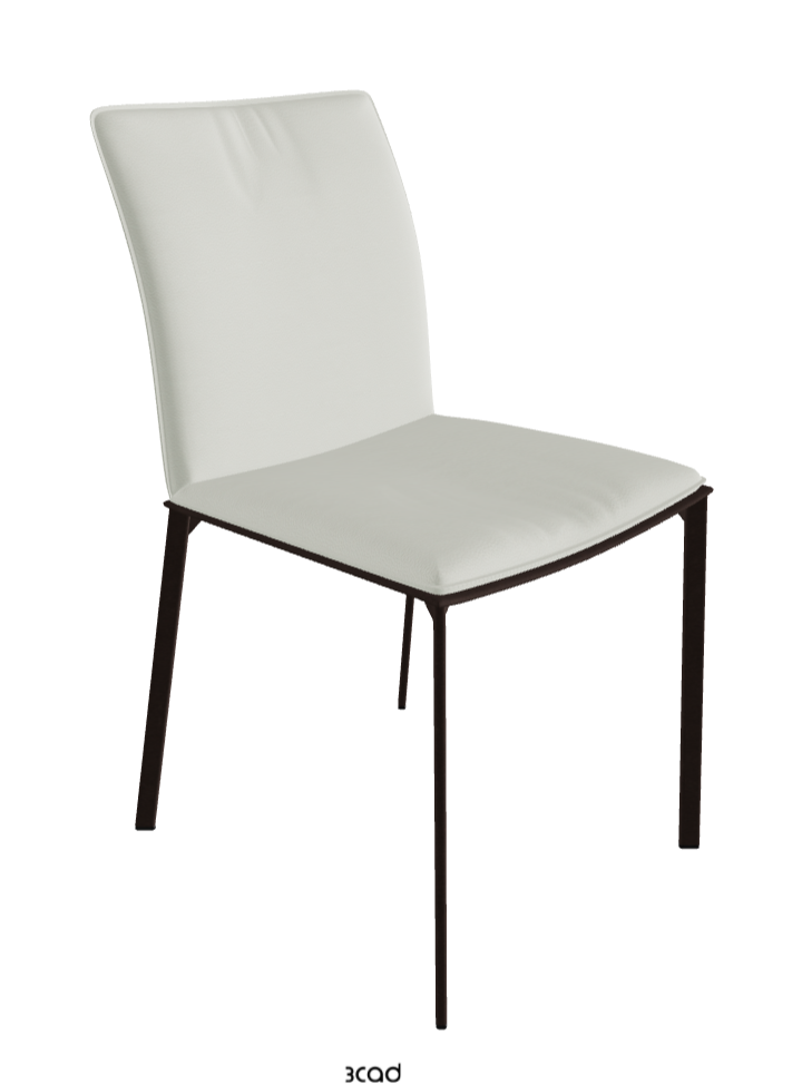 Rita Dining Chair_Bronze Embossed_Soft Leather_Artico