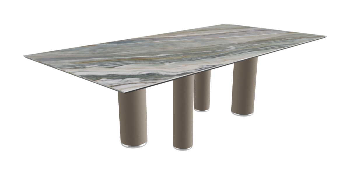 240x120x75h Rectangle Shaped_Kaindy_Titanium Embossed
