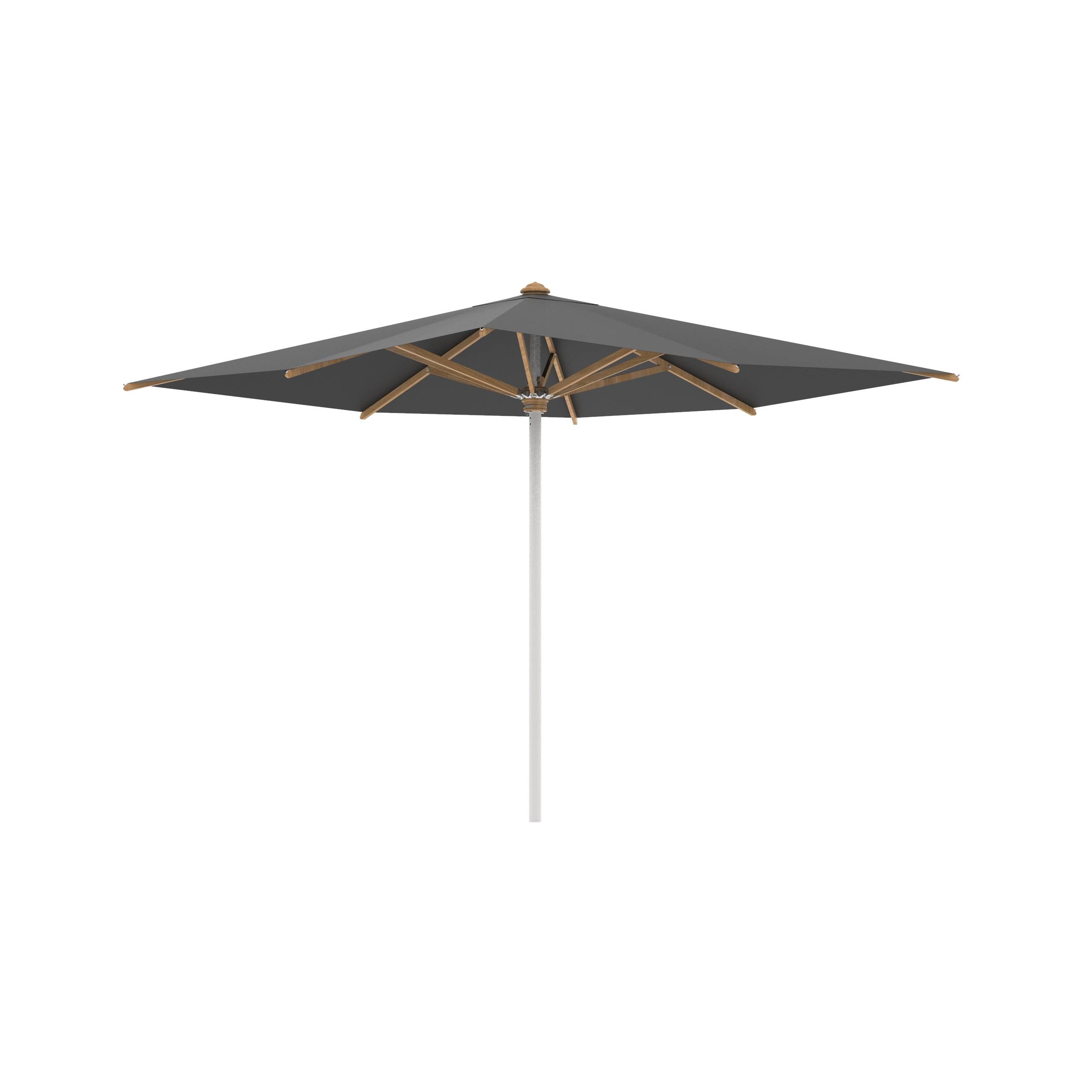 Shady Umbrella In St. Steel 3x3m Black Uni