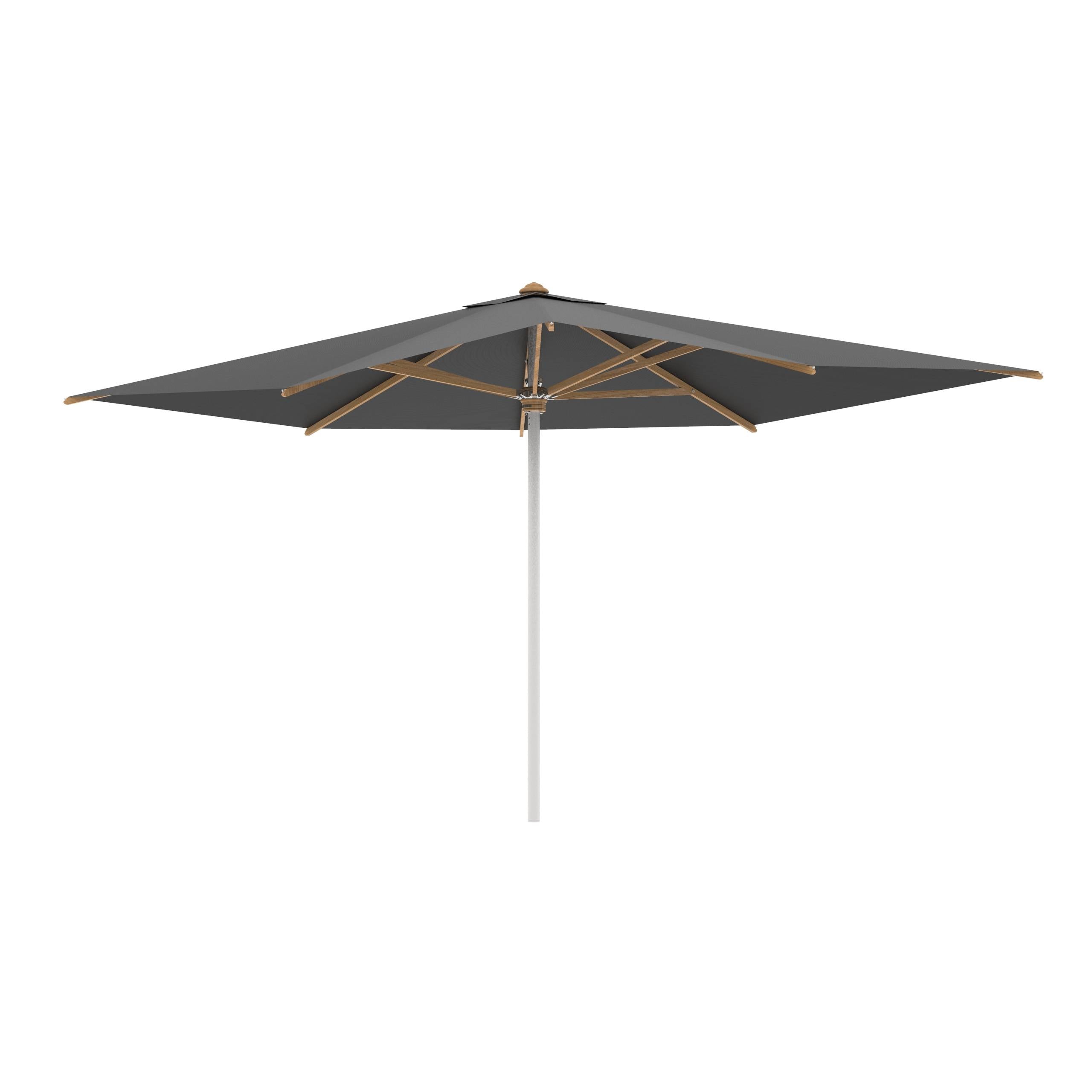 Shady Umbrella In St. Steel 3x4m Black Uni