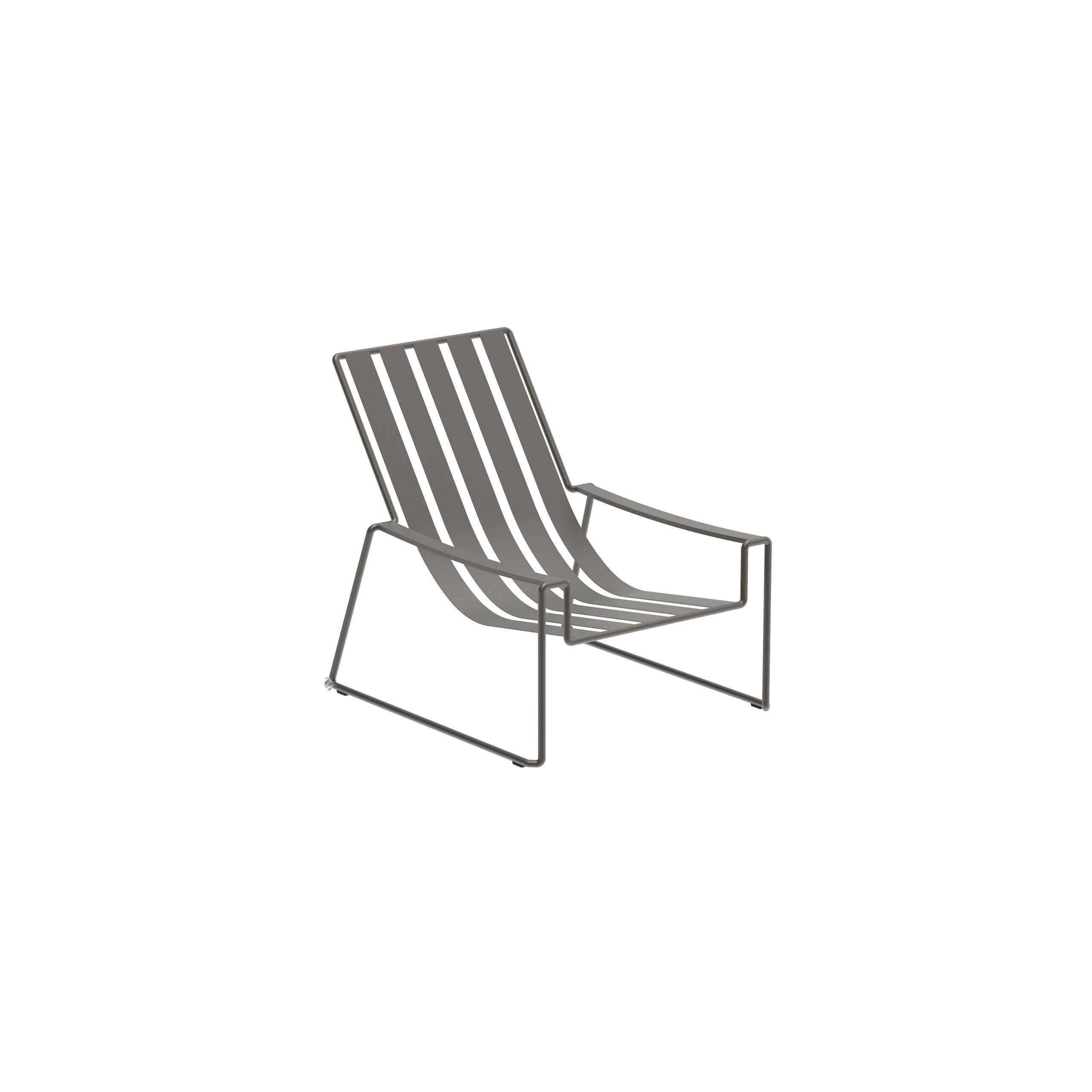 Strappy Sun Lounger Bronze