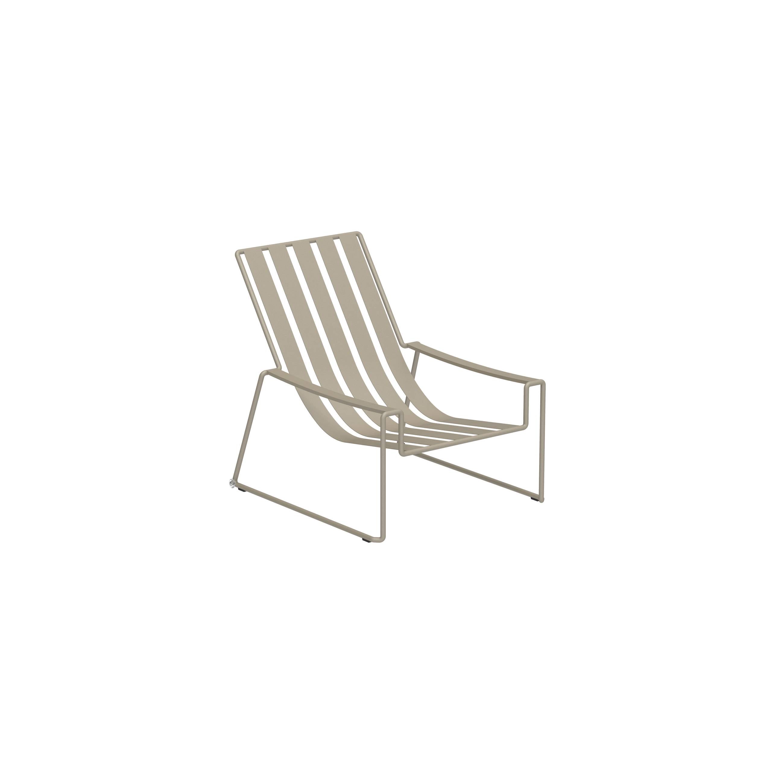 Strappy Sun Lounger Sand