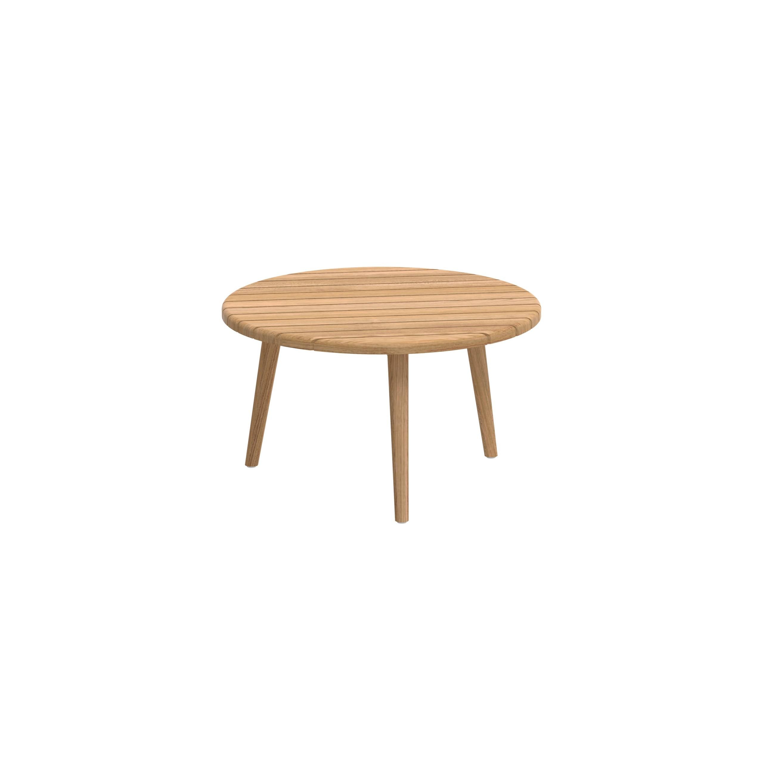 Styletto Side Table Ø60cm Teak