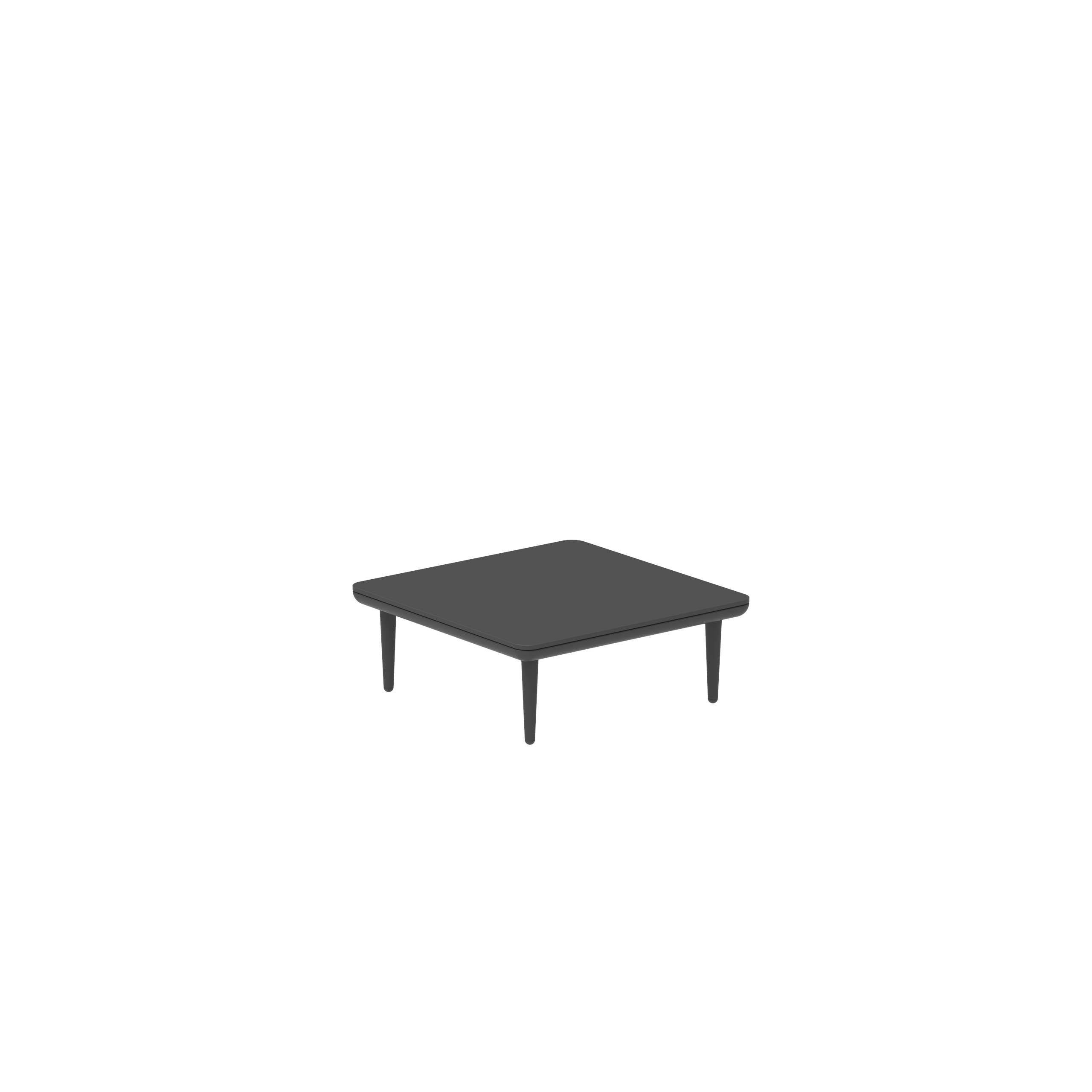 Styletto Lounge 70 Table Anthracite Ceramic Top Black