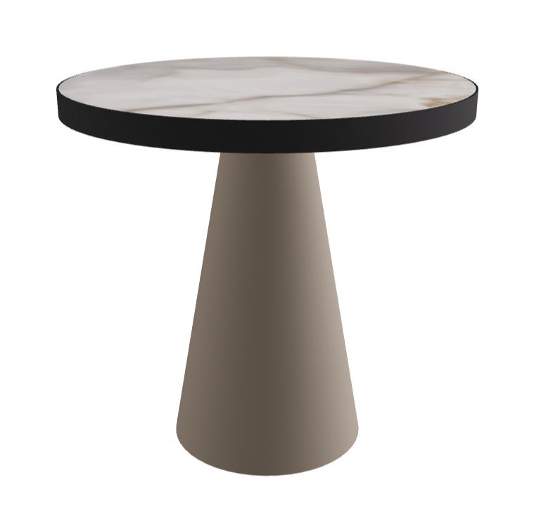 Diameter 79 x Height 75 cm_Alabastro_Titanium Embossed_Black Embossed