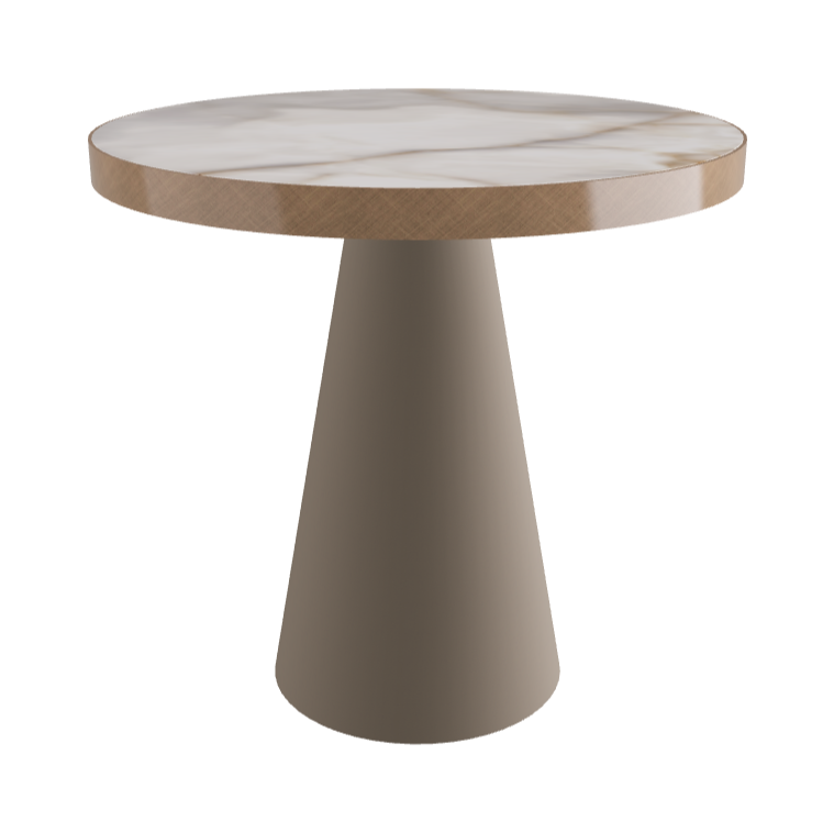 Diameter 79 x Height 75 cm_Alabastro_Titanium Embossed_Brushed Bronze