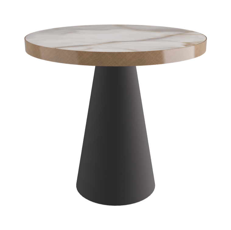 Diameter 79 x Height 75 cm_Alabastro_Graphite Embossed_Brushed Bronze