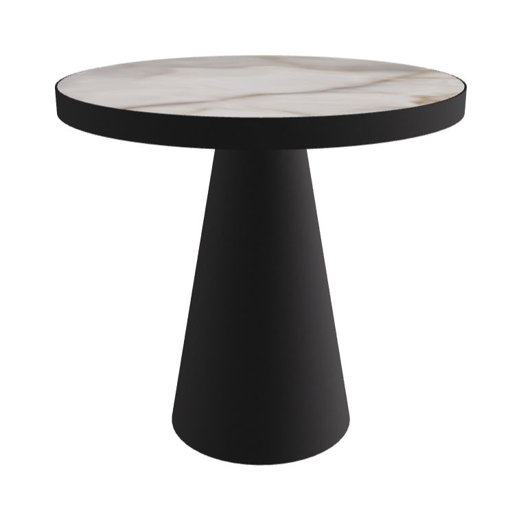 Diameter 79 x Height 75 cm_Alabastro_Black Embossed_Black Embossed