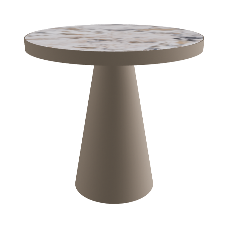 Diameter 79 x Height 75 cm_Makalu_Titanium Embossed_Titanium Embossed