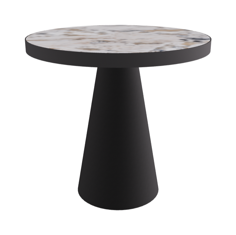 Diameter 79 x Height 75 cm_Makalu_Black Embossed_Graphite Embossed