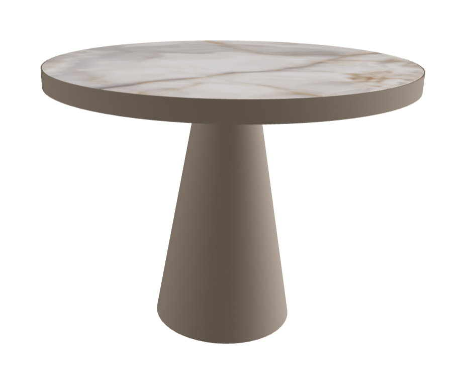 Diameter 99 x Height 75 cm_Alabastro_Titanium Embossed_Titanium Embossed