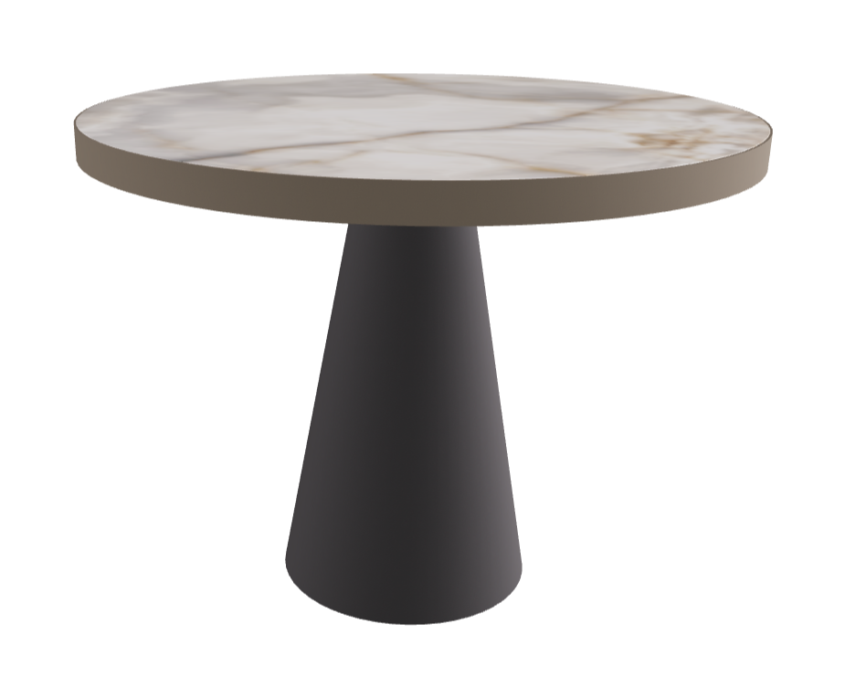 Diameter 99 x Height 75 cm_Alabastro_Graphite Embossed_Titanium Embossed