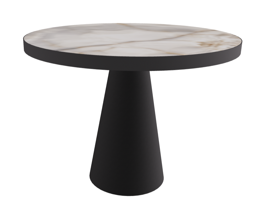 Diameter 99 x Height 75 cm_Alabastro_Black Embossed_Graphite Embossed
