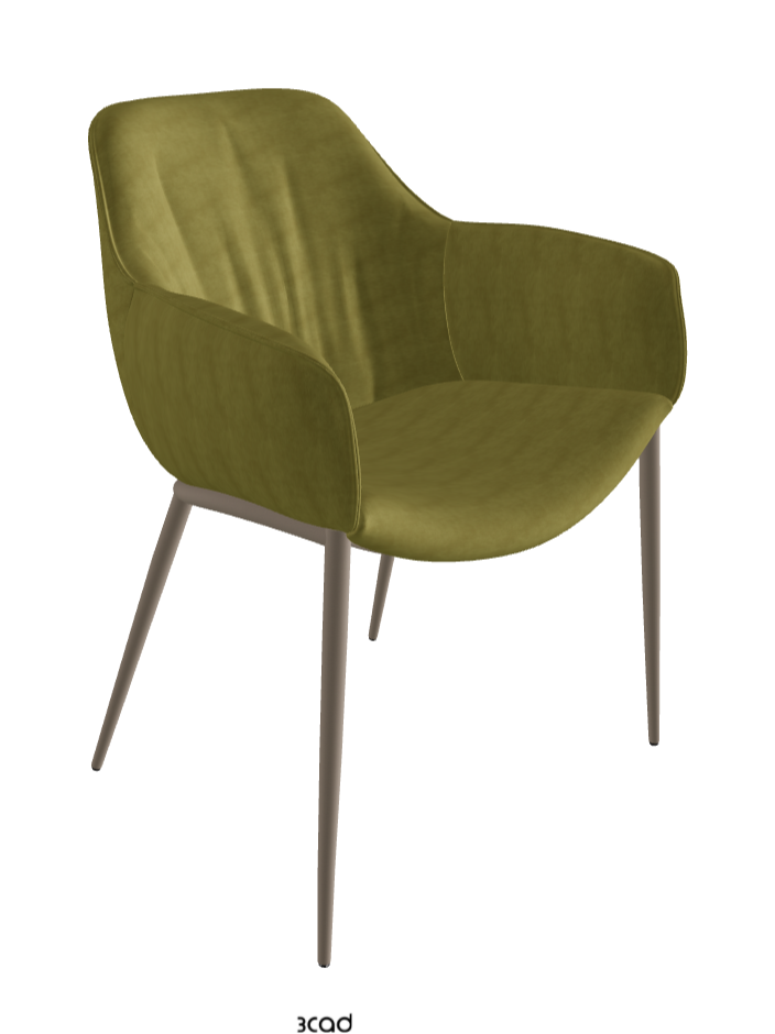 Cattelan Italia Scarlett ML Dining Armchair – Fabric