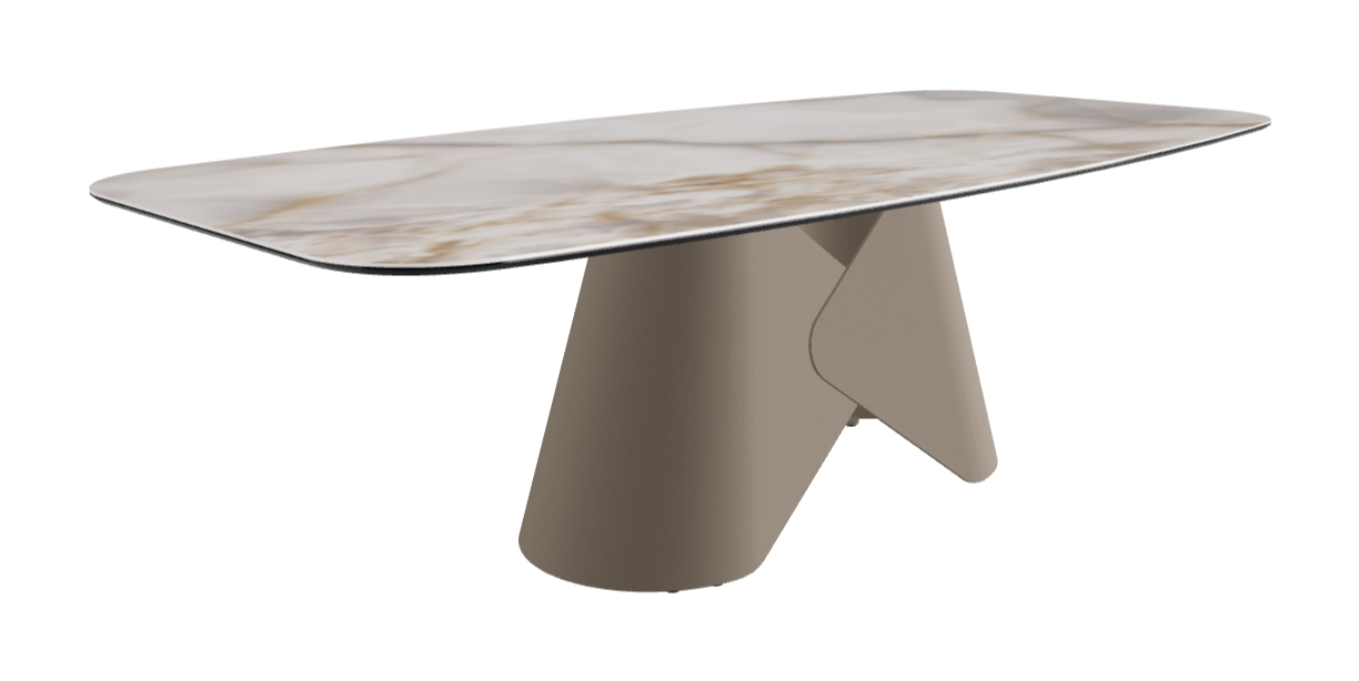Cattelan Italia Scott Keramik Barrel Shaped Dining Table