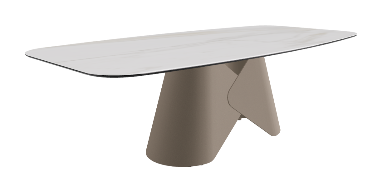 Cattelan Italia Scott Keramik Barrel Shaped Dining Table