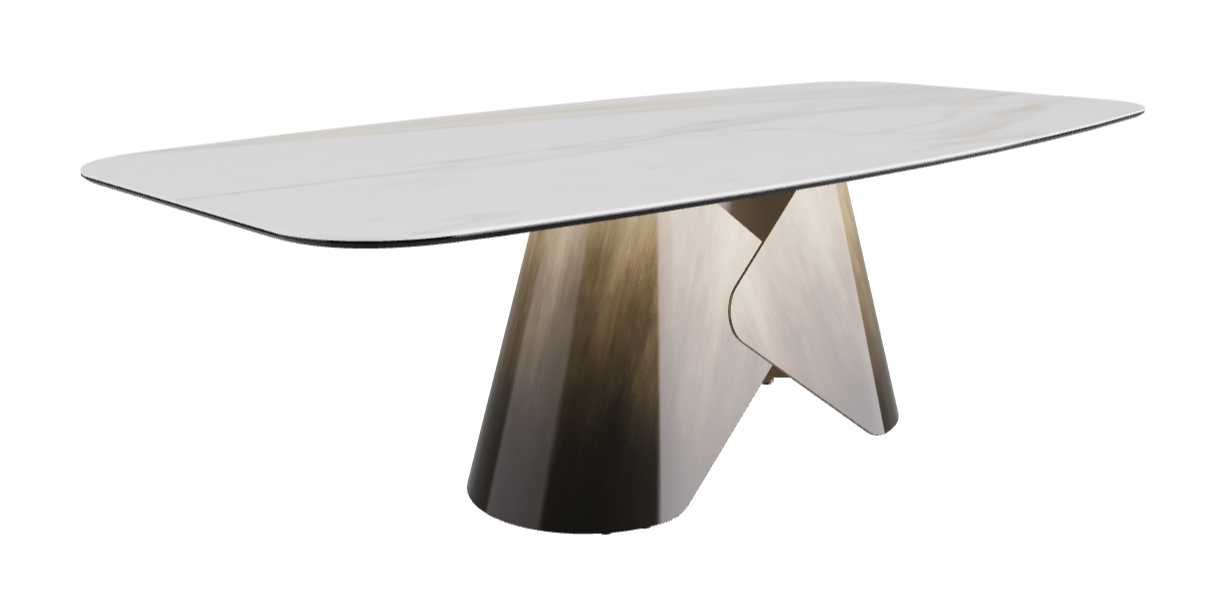 Cattelan Italia Scott Keramik Barrel Shaped Dining Table
