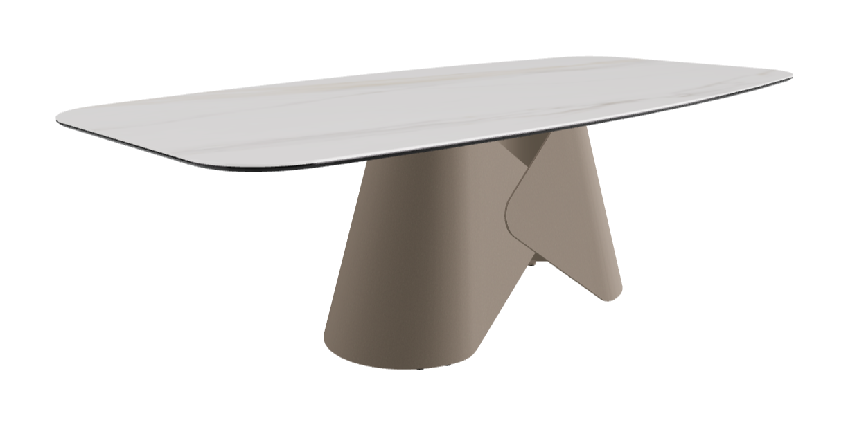 Cattelan Italia Scott Keramik Barrel Shaped Dining Table