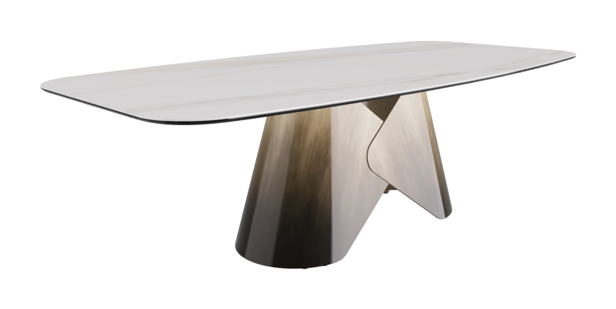 Cattelan Italia Scott Keramik Barrel Shaped Dining Table