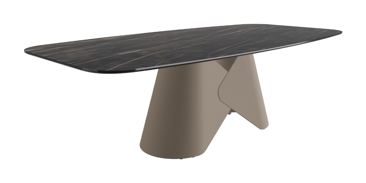 Cattelan Italia Scott Keramik Barrel Shaped Dining Table