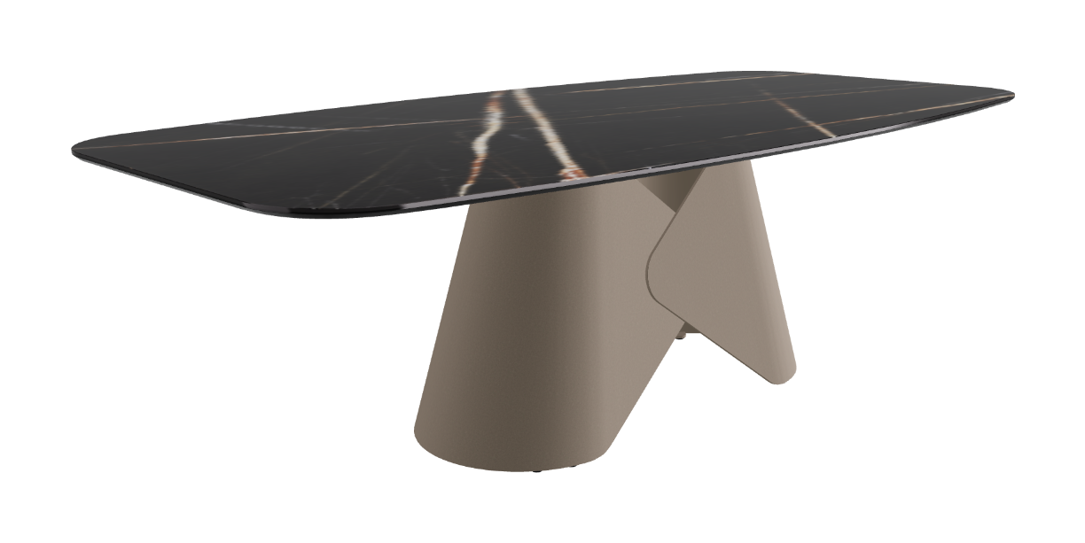 Cattelan Italia Scott Keramik Barrel Shaped Dining Table