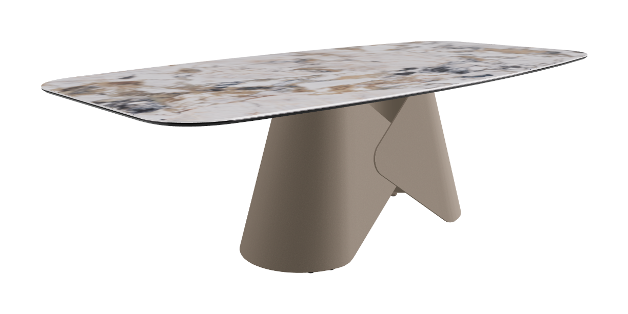 Cattelan Italia Scott Keramik Barrel Shaped Dining Table