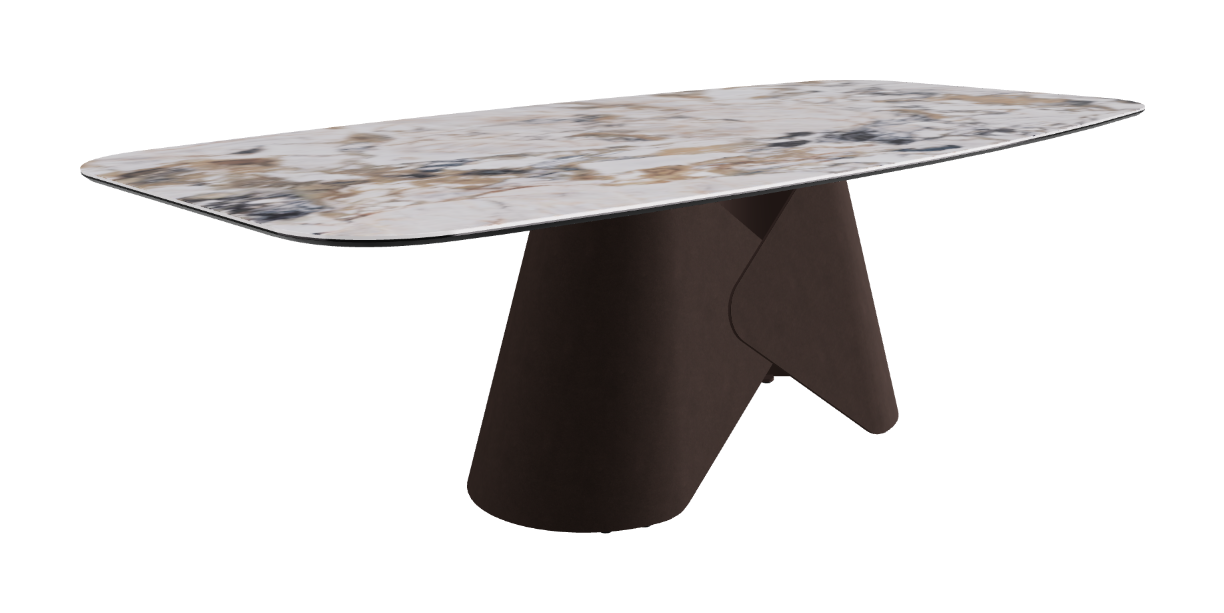 Cattelan Italia Scott Keramik Barrel Shaped Dining Table