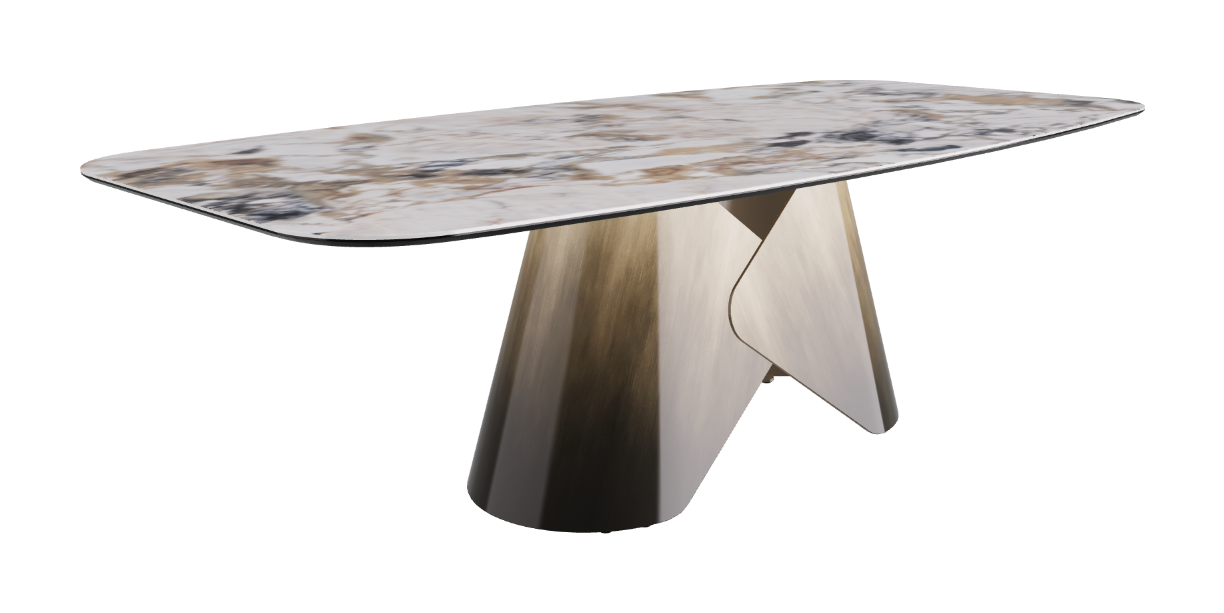 Cattelan Italia Scott Keramik Barrel Shaped Dining Table