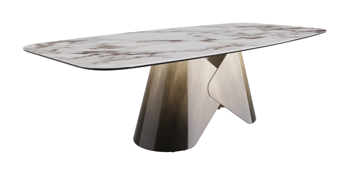 Cattelan Italia Scott Keramik Barrel Shaped Dining Table