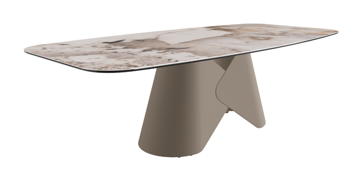 Cattelan Italia Scott Keramik Barrel Shaped Dining Table