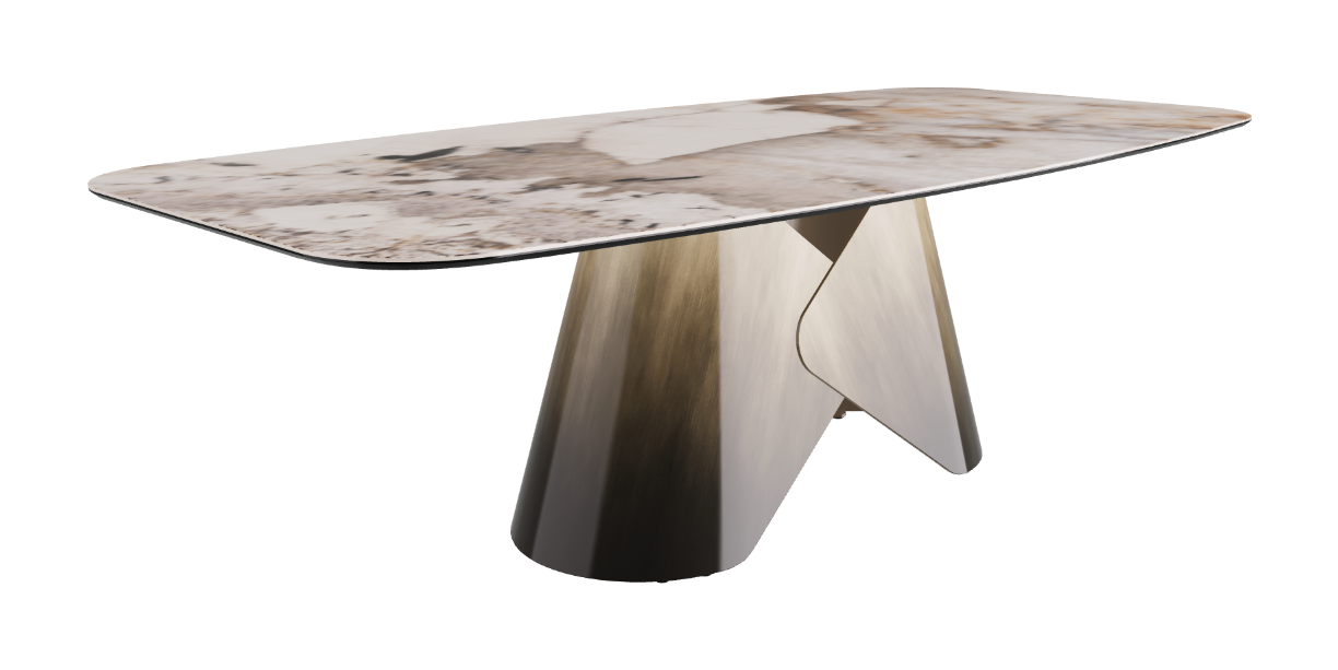 Cattelan Italia Scott Keramik Barrel Shaped Dining Table