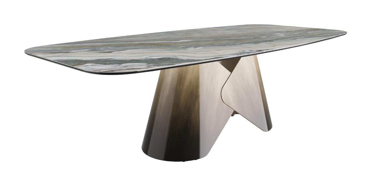Cattelan Italia Scott Keramik Barrel Shaped Dining Table