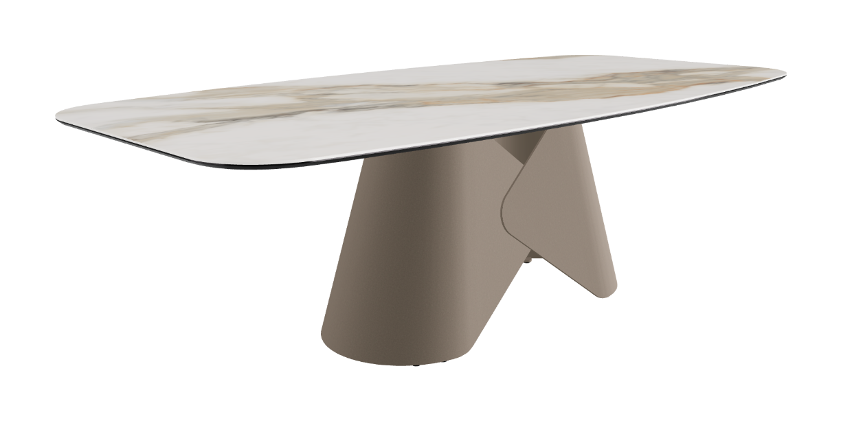 Cattelan Italia Scott Keramik Barrel Shaped Dining Table