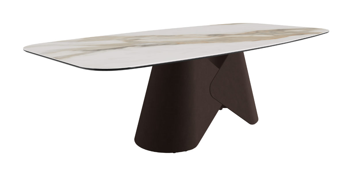 Cattelan Italia Scott Keramik Barrel Shaped Dining Table
